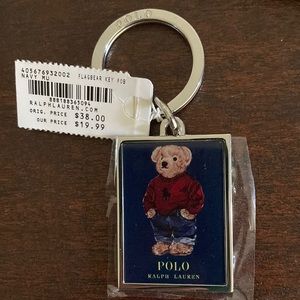 Brand new Polo Ralph Lauren keychain key fob retailed for $38.00